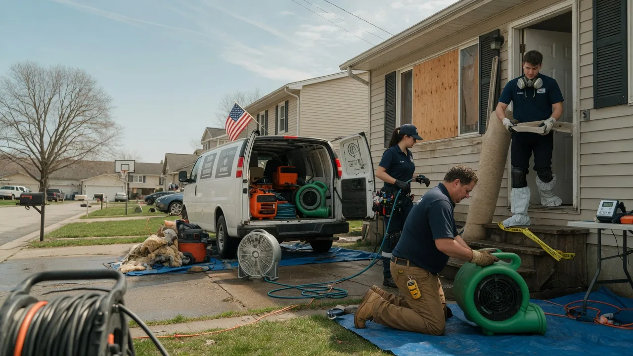 Water Damage Restoration in Pamplin, VA near me